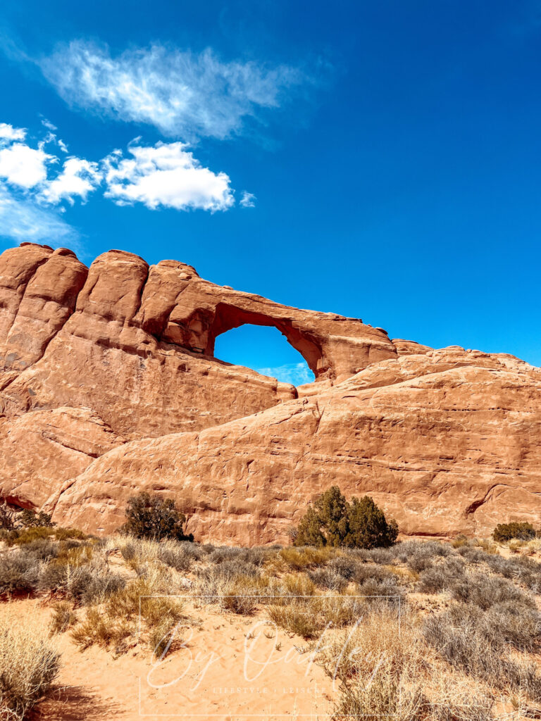 skyline arch arches national park